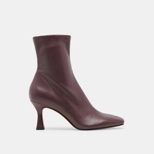 Dolce Vita - Glamor Booties. color: Wine Stella. 6 wide calf. BRAND NEW WITH BOX